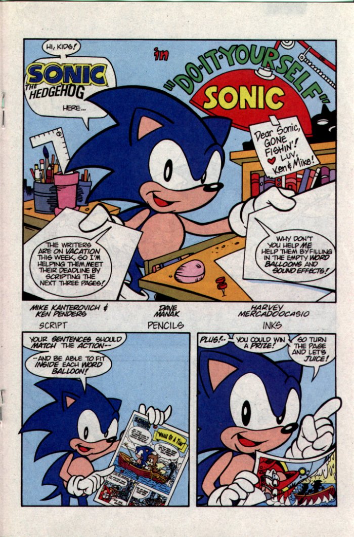 Sonic - Archie Adventure Series September 1994 Page 15